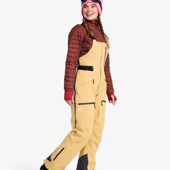 Revolution Race Atlas 3L Ski Bib Trousers Women Size Large - Picture 2 of 14